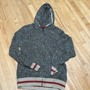 Cabin sweater zip up hoodie